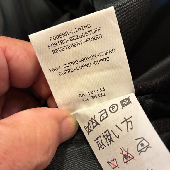 Ermenegildo Zegna Men’s 100% Cashmere Coat XXL / 56 Made in Italy - Picture 10 of 10